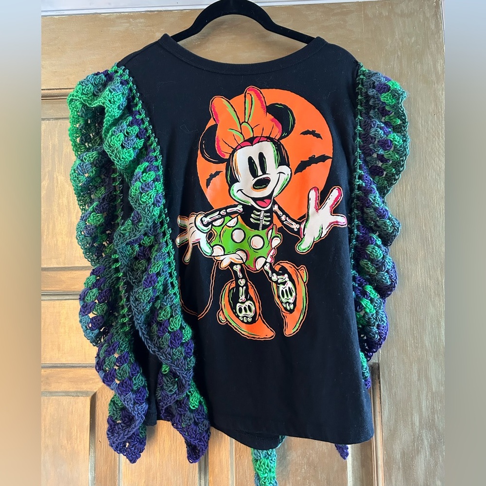 Halloween Minnie Poncho